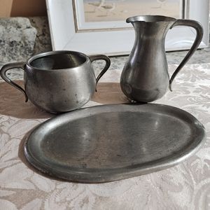 Royal Holland Creamer And Pitcher